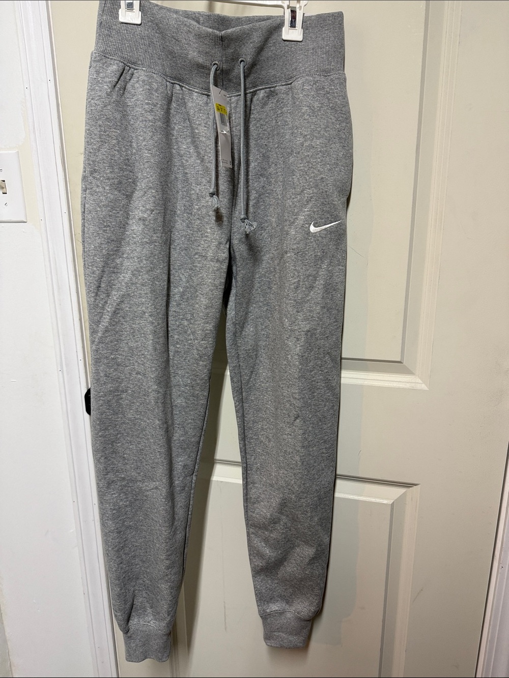 Women’s Nike Grey (Sweatpant) Joggers with Drawstring
